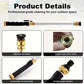 ⏰🔥 ¡50% DE DESCUENTO POR TIEMPO LIMITADO! 💦 Pistola de Agua a Alta Presión – 3 Boquillas Intercambiables y Aleación de Aluminio Resistente 🚗🌿