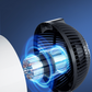 ⚡ Stock limitado🌬️Ventilador de pedestal oscilante silencioso de 3 velocidades – Circulador de aire doméstico ajustable❄️ Rotación de 360°✔️Tres velocidades de ventilador, silencioso para dormir 🤫