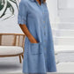 👗💙 ¡OFERTA 50% OFF! Vestido Vaquero Elegante Mujer – Estilo Casual Chic