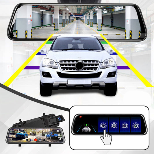 🔥 ¡50% DE DESCUENTO! 🚗📹 Dash Cam con Pantalla Táctil + Cámara Trasera   Conduce Seguro, Graba Todo en HD ✨
