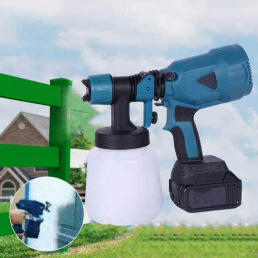⏰🔥 ¡50% DE DESCUENTO POR TIEMPO LIMITADO! 🎨💪 Pulverizador de Pintura Eléctrico Inalámbrico – Alta Presión y Resultados Profesionales ✨🖌️