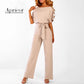 👖✨ Mono de Pierna Ancha y Cintura Alta para Mujer – Elegancia, Comodidad y Estilo Sofisticado para Todo el Día 💃🌸