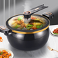 Olla para Sopa Esmaltada de Micropresión de Gran Capacidad