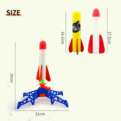 🚀✨ ¡50% DE DESCUENTO! Lanzacohetes LED para Niños – Diversión que Vuela Alto 💥