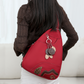 Mochila cruzada descapotable para mujer