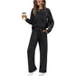 🔥 ¡50% OFF POR TIEMPO LIMITADO! 👚 Conjunto Mujer de Top Cuello Redondo y Pantalón con Cordón – Cómodo, Versátil y Elegante ✨