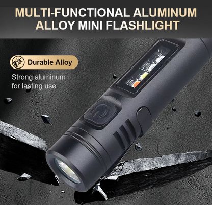 🔥✨ Oferta Especial 2025 ✨🔥 Linterna Mini Multifuncional de Aleación de Aluminio 🔦🛠️ — Compacta, Potente y Duradera | ¡Compra Más, Ahorra Más! 🛒💰