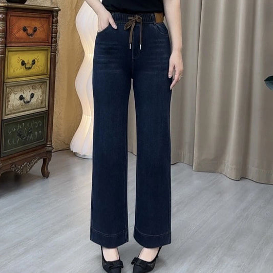🔥 50% DE DESCUENTO 🔥 Pantalones Rectos para Mujer – Corte Clásico y Cintura Ajustable, Comodidad y Estilo Casual Elegante 👖✨