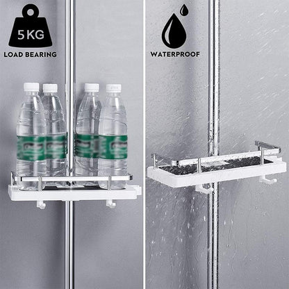 ⏳ ¡TIEMPO LIMITADO: 50% DE DESCUENTO! 🚿 Estante organizador de ducha para barra de baño 🔥