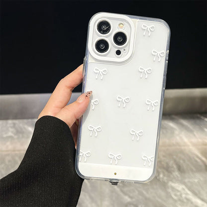📱✨ ¡OFERTA 50% OFF! Funda LED con Lazo para iPhone – Diseño Elegante, Protección Completa y Luz para Llamadas 💖