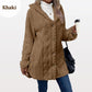 ⏰🔥 ¡OFERTA 50% OFF! 🧥✨ Chaqueta Acolchada con Capucha para Mujer – Diseño de Diamantes, Cálida y Elegante para el Invierno