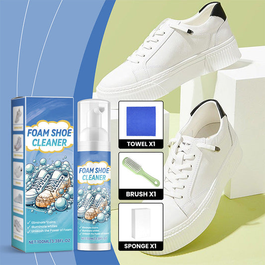 ⏰🔥 ¡Más de 50K vendidos! ✨ Kit Portátil Removedor de Manchas para Zapatos – Limpieza Rápida y Efectiva 🥿💖