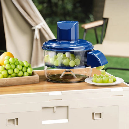 🍎✨ Pelador Eléctrico Transparente para Frutas y Verduras – Rápido, Seguro y Sin Esfuerzo ⚡