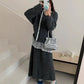 💃🧶 Conjunto de Mujer: Suéter Tejido + Falda – Look Chic de 2 Piezas ✨
