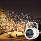 ❄️🎅 ¡50% DE DESCUENTO! Proyector LED Navideño de Copos de Nieve — Patrón Giratorio Súper Brillante 🌟🎄 | ¡Súper Ventas & Ideal para Exterior! 🔥