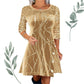✨ Vestido Elegante de Lentejuelas Corte A para Mujer   Brillo Sofisticado para Fiestas y Eventos Especiales 💃✨