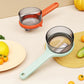 🔪✨ Pelador Multifuncional con Cubo de Almacenamiento de Residuos – Cocina Más Rápida, Limpieza Fácil y Orden en tu Espacio 🍅🥕🧹