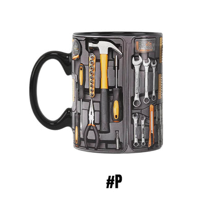 🔧🔥¡50% DE DESCUENTO! Taza Caja de Herramientas para Mecánicos☕🛠️ | ¡Súper Vendida!