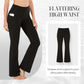 🔥 ¡50% DE DESCUENTO! ✨ Leggings Acampanados Ultra Sculpt con Control de Barriga y Cintura Alta – Estilo y Comodidad Todo el Día 💖👖