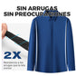 🔥 50% DE DESCUENTO 🔥 Camisa de Vestir Elástica para Hombre – Sin Arrugas, Estilo y Comodidad Todo el Día 👔✨