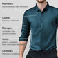 🔥 50% DE DESCUENTO 🔥 Camisa de Vestir Elástica para Hombre – Sin Arrugas, Estilo y Comodidad Todo el Día 👔✨