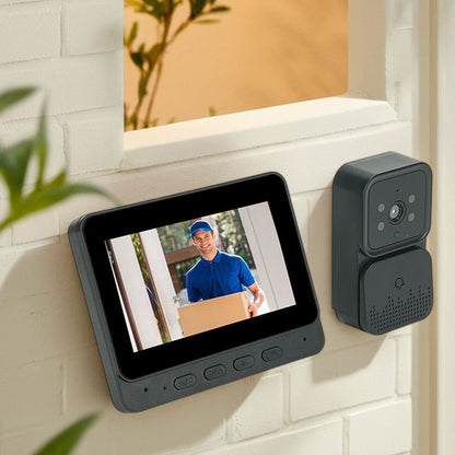 📹🔔 ¡50% DE DESCUENTO! Timbre de Video Inalámbrico con Monitor y Cámara Incluidos – Seguridad Total en Casa 🏠