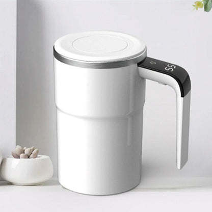 ☕🧲 ¡50% OFF por Tiempo Limitado! Juego de Tazas de Café con Agitador Magnético Automático 💥🔥