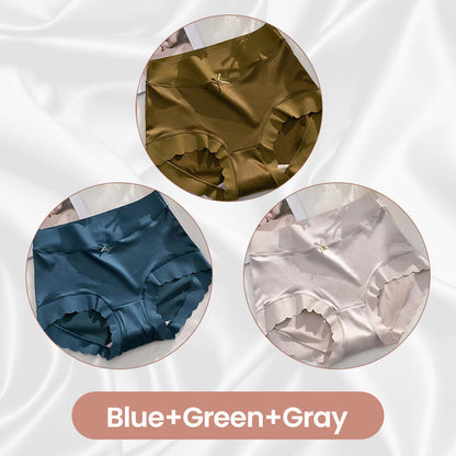 🔥 ¡50% OFF! Panties de Satén Premium Antibacteriales y Absorbentes – Suaves, Cómodos y Transpirables ✨