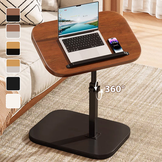 🪑 Mesa Plegable en Forma de C con Altura Ajustable – Ideal para Oficina 💻Hogar 🏠 y Café ☕