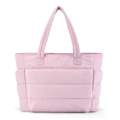 👜✨ Bolso Tote Ligero Rosa Dulce para Mujer – Estilo Elegante y Espacioso para Llevar Todo lo que Necesitas 🌸💖