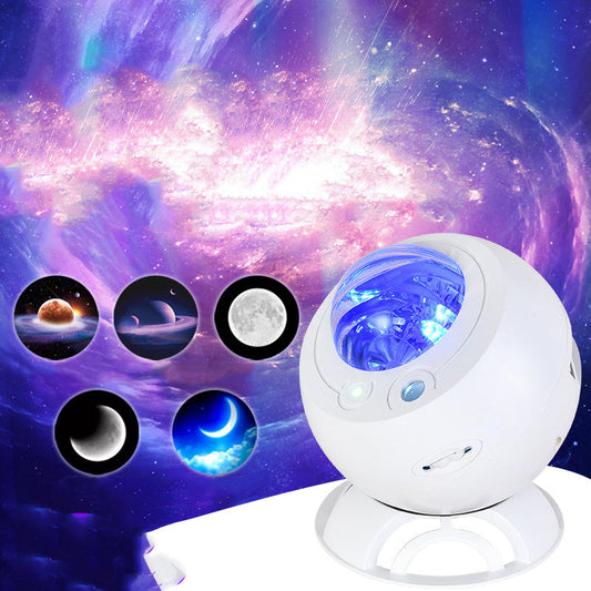 🌟🎶 Proyector de Estrellas Aurora con Altavoz Bluetooth – Crea un Ambiente Mágico con Luz y Sonido en tu Hogar ✨🔊