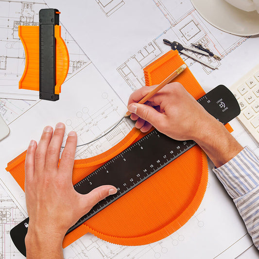 🔥 50% DE DESCUENTO 🔥  ¡Despídete de las mediciones imprecisas! Regla Curva para Medir Líneas Irregulares y Superficies Complejas 📏✨