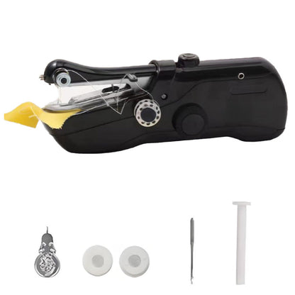 🔥 50% DE DESCUENTO 🔥  Mini Máquina de Coser Eléctrica Quick Se – Compacta, Rápida y Fácil de Usar ✂️🧵