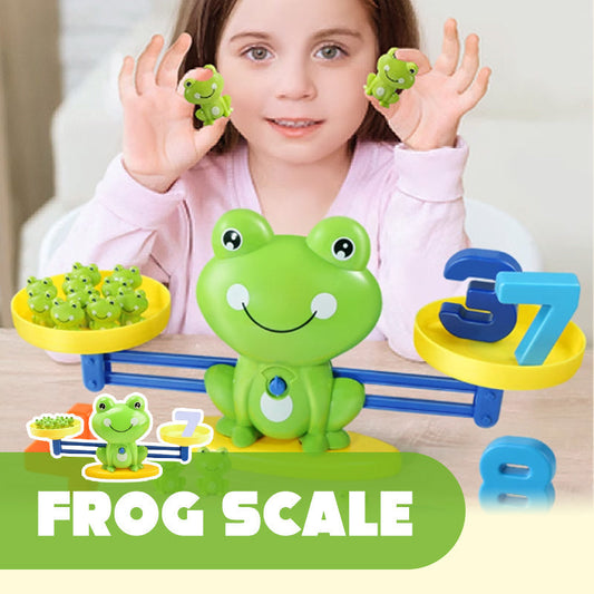 🐸 Juguete Educativo de Matemáticas con Balanza de Rana   Aprende Sumas y Restas Jugando 🧮✨
