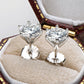 🔥 ¡50% DE DESCUENTO! Impresionantes Pendientes Clásicos con Diamantes de Seis Puntas ✨💎 Elegancia Atemporal que Brilla en Cada Ocasión 💖