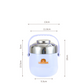 🥣 Termo para Alimentos de Acero Inoxidable – Aislamiento al Vacío de 1.5L para Mantener tus Comidas Calientes o Frías Todo el Día 🌡️✨