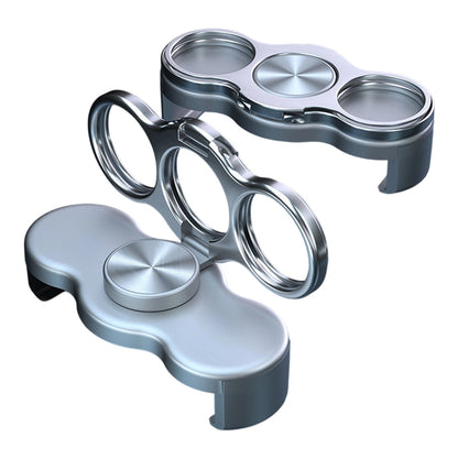 🔥 ¡50% DE DESCUENTO HOY! 🔥 Soporte de Clip Trasero 3 Dedos con Doble Anillo 📱✨ Agarre Seguro • Giro 360° • Más Comodidad y Estabilidad para tu Celular 💪😎