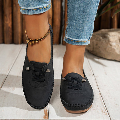 👟✨ Mocasines Casuales para Mujer – Piel Sintética Suave, Ajuste Cómodo y Versátil para Todos los Días 💃🌟