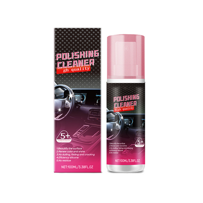 🚗✨ Pulidor de Interiores para Auto – Brillo Instantáneo, Protección Duradera y Acabado Como Nuevo 🧼🌟