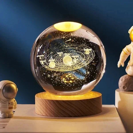 🌌✨ Bola de Cristal 3D Planet: ¡Explora el Universo en la Palma de tu Mano! 🌠🌍