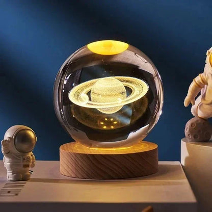 🌌✨ Bola de Cristal 3D Planet: ¡Explora el Universo en la Palma de tu Mano! 🌠🌍