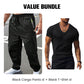 ✨🔥 Pantalones de Carga para Hombre con Múltiples Bolsillos – Comodidad y Estilo para Todo Tipo de Actividades 🎒💪