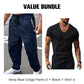 ✨🔥 Pantalones de Carga para Hombre con Múltiples Bolsillos – Comodidad y Estilo para Todo Tipo de Actividades 🎒💪