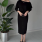 ✨ Vestido Elegante con Hombros Descubiertos 🌸 y Cintura Elástica 👗 ¡Un toque de elegancia y estilo para cualquier ocasión! 💖
