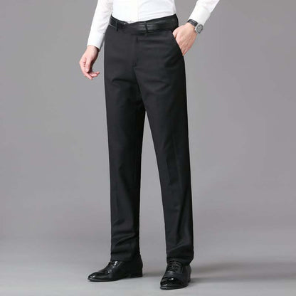 🔥 ¡50% OFF POR TIEMPO LIMITADO! 👔 Pantalones de Traje Casual para Hombre – Corte Clásico, Tela Ligera y Comodidad Stretch Todo el Día ✨