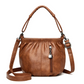 👜✨ Bolso de Hombro de Cuero Suave con Forma de Cubo – Sencillo, Elegante y Perfecto para el Día a Día 💖🌟