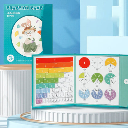 🧠🧲 Tablero Magnético de Aprendizaje de Fracciones para Niños – Aprende Matemáticas Jugando, Visual y Divertido 📐✨