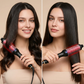 🔥💇‍♀️ Cepillo Calefactado 2 en 1 – Alisa y Riza con Facilidad, Estilo Profesional en Casa ✨🌸
