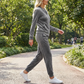 🔥👟 Conjunto de Estar por Casa para Mujer con Sudadera con Capucha y Pantalones Deportivos de Cremallera Completa – Máxima Comodidad y Estilo Casual para tu Día a Día ✨💖