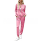 🔥👟 Conjunto de Estar por Casa para Mujer con Sudadera con Capucha y Pantalones Deportivos de Cremallera Completa – Máxima Comodidad y Estilo Casual para tu Día a Día ✨💖